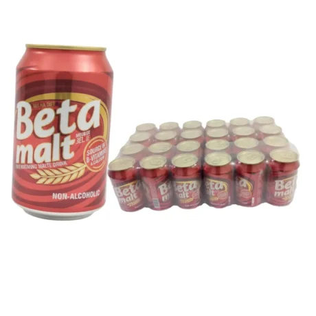 Gemini said Beta Malt Non-Alcoholic Malt Drink – 330ml Can (Pack of 24)