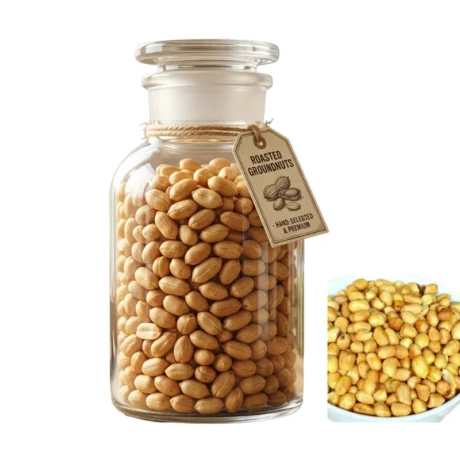 Premium Hand-Selected Roasted Groundnuts – Crunchy & Naturally Nutritious (700g)