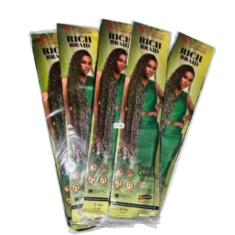 X-Pression Rich Braid – Ultra-Long 82" Premium Synthetic Braiding Hair (230g)