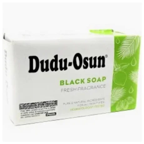 Dudu-Osun Black Soap (Fresh Fragrance) – 100% Pure & Natural Skin Care