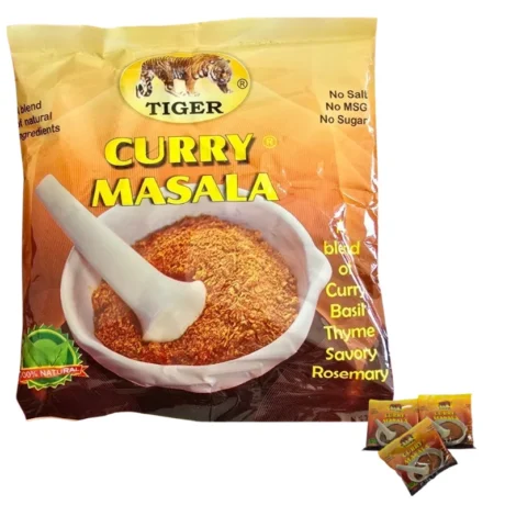 Tiger Curry Masala – 100% Natural Spice Blend with Basil & Rosemary