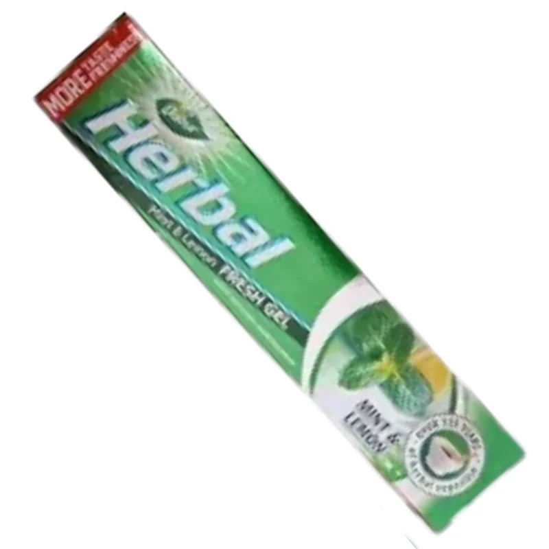 Dabur Herbal Mint & Lemon Fresh Gel Toothpaste – Natural Oral Care for Fresh Breath Dabur Herbal Mint & Lemon Fresh Gel Toothpaste – Natural Oral Care for Fresh Breath