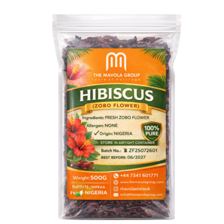 Dried Hibiscus Flowers (Zobo) – 100% Pure & Natural Nigerian Sorrel