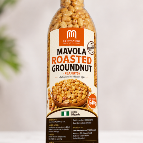 Premium Hand-Selected Roasted Groundnuts – Crunchy & Naturally Nutritious (540g)