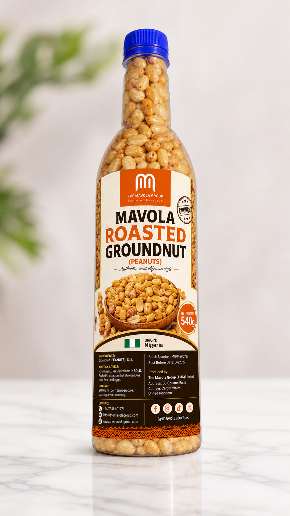 Premuim Hand Selected MAVOLA Roasted Groundnut